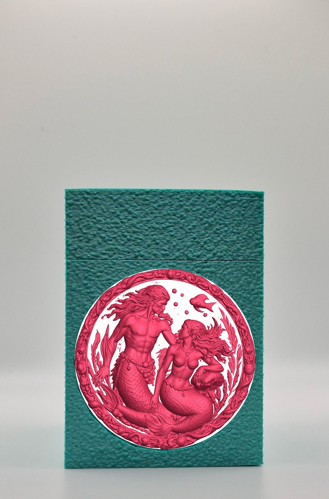 Merfolk Card Box — Green