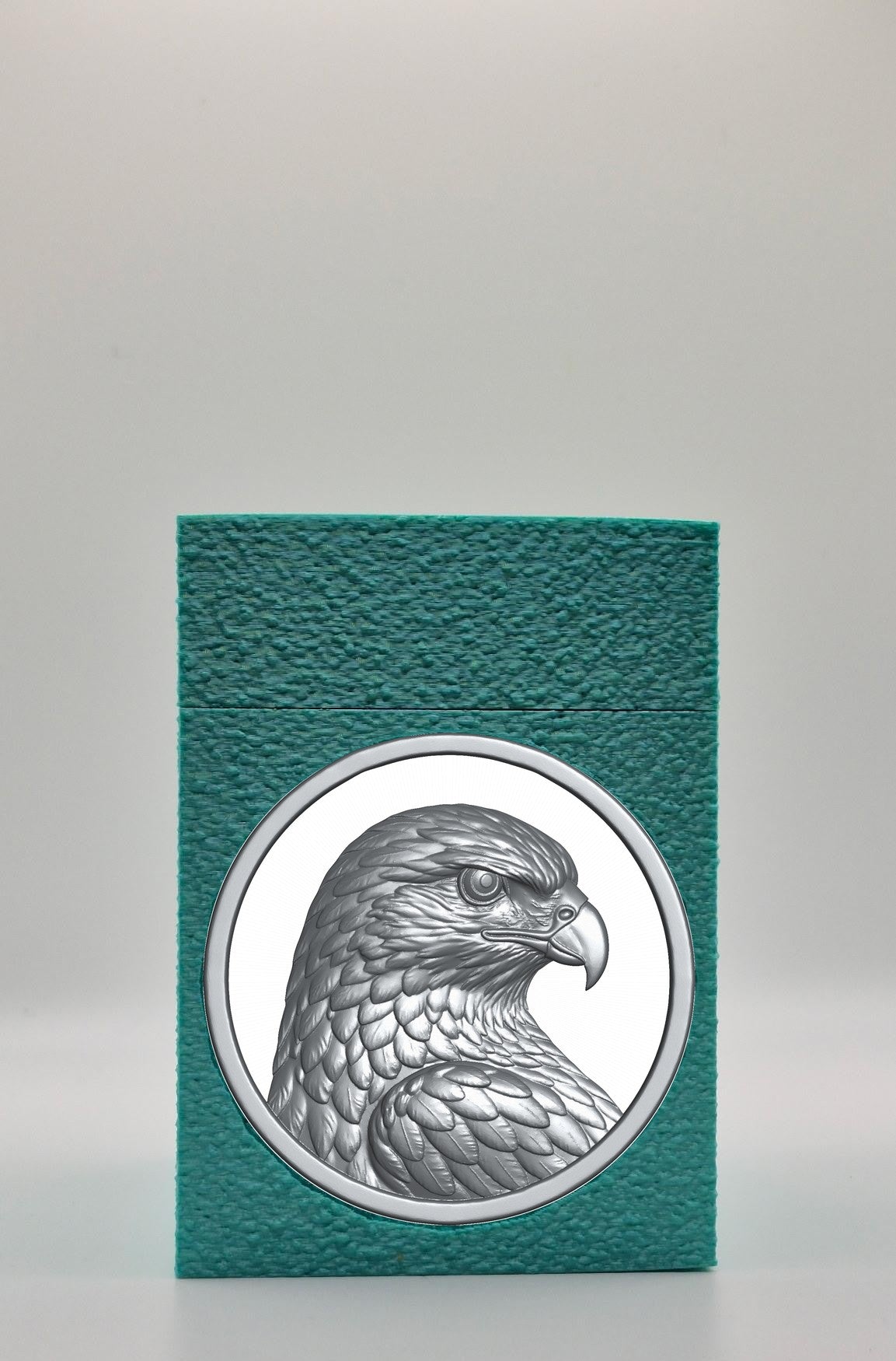 Eagle Card Box — Green