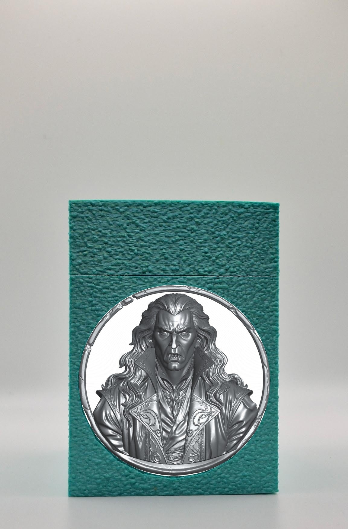 Gothic Vampire Card Box — Green