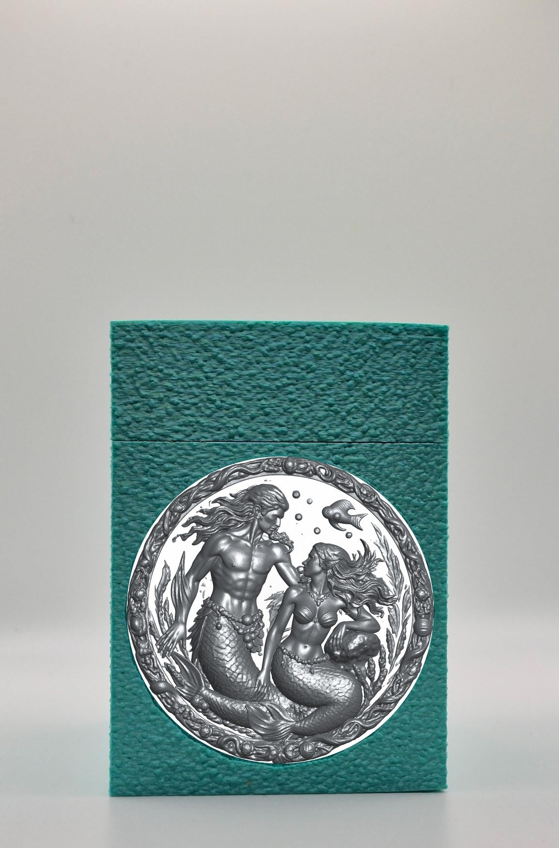 Merfolk Card Box — Green