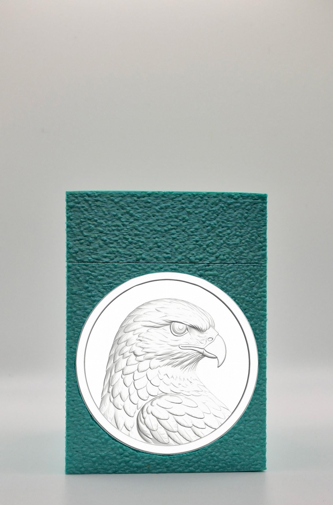 Eagle Card Box — Green