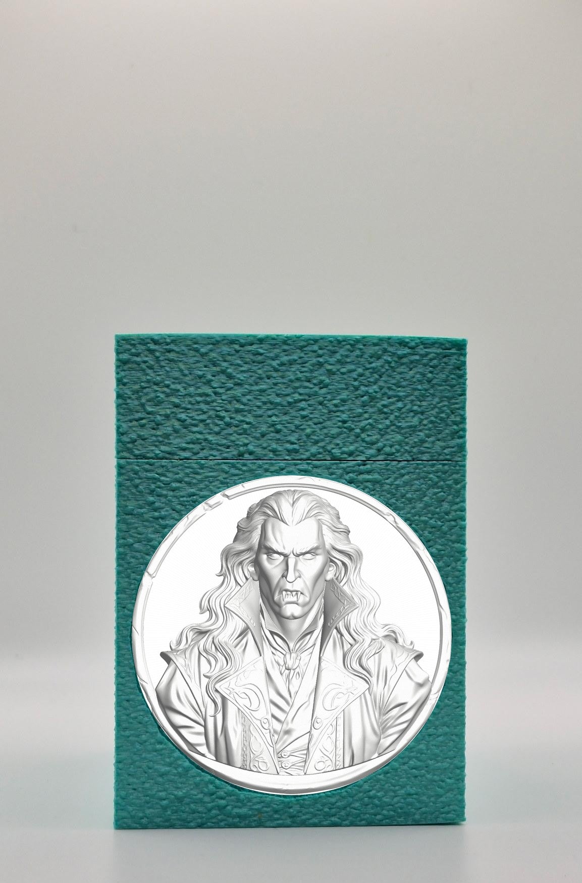 Gothic Vampire Card Box — Green