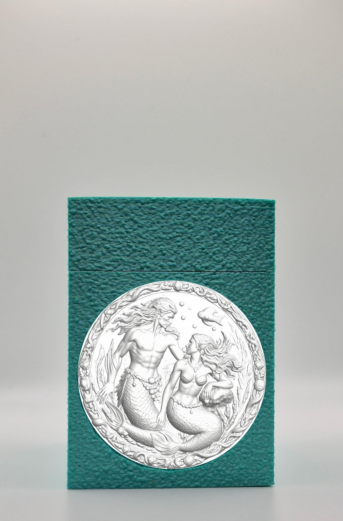 Merfolk Card Box — Green