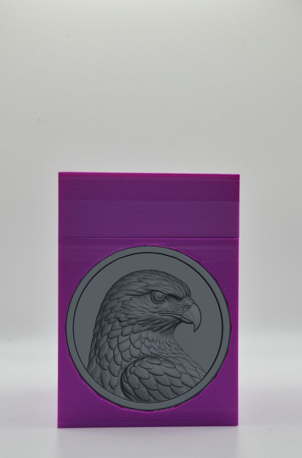 Eagle Card Box — Purple