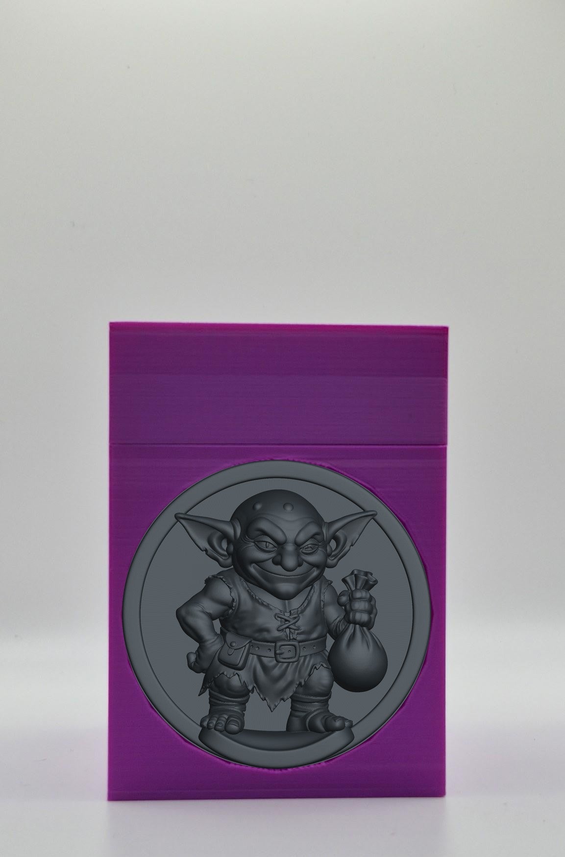 Greedy Goblin Card Box — Purple