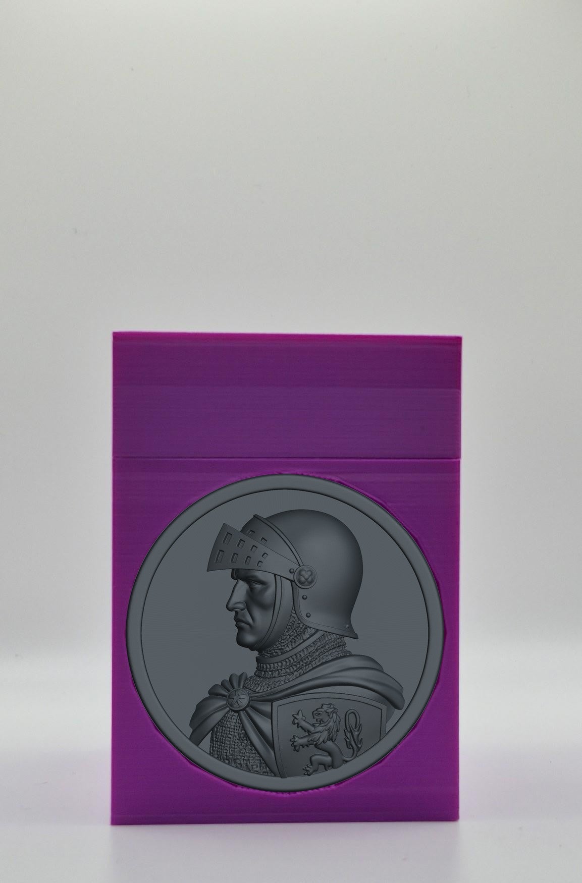 Knight Card Box — Purple
