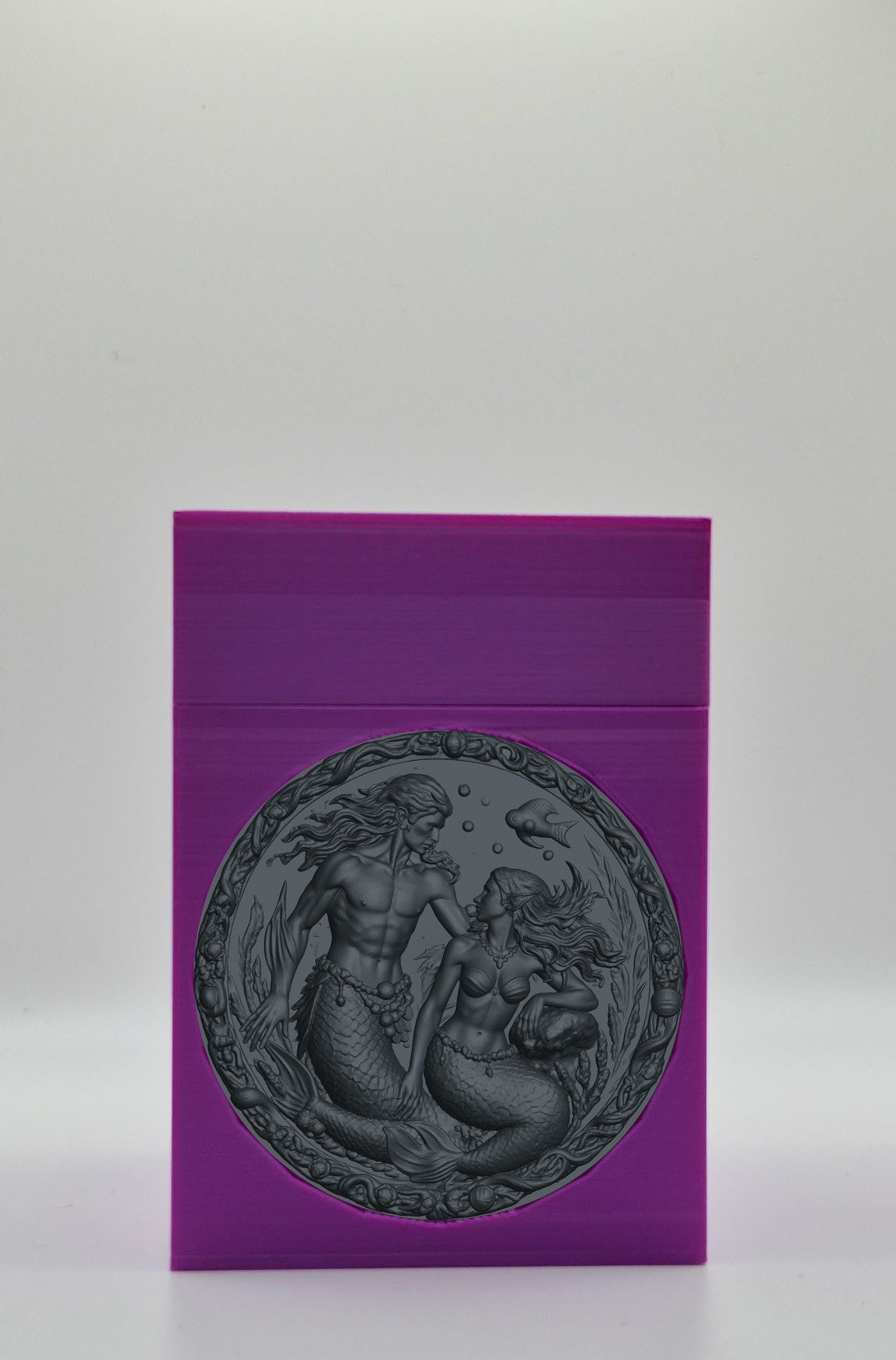 Merfolk Card Box — Purple