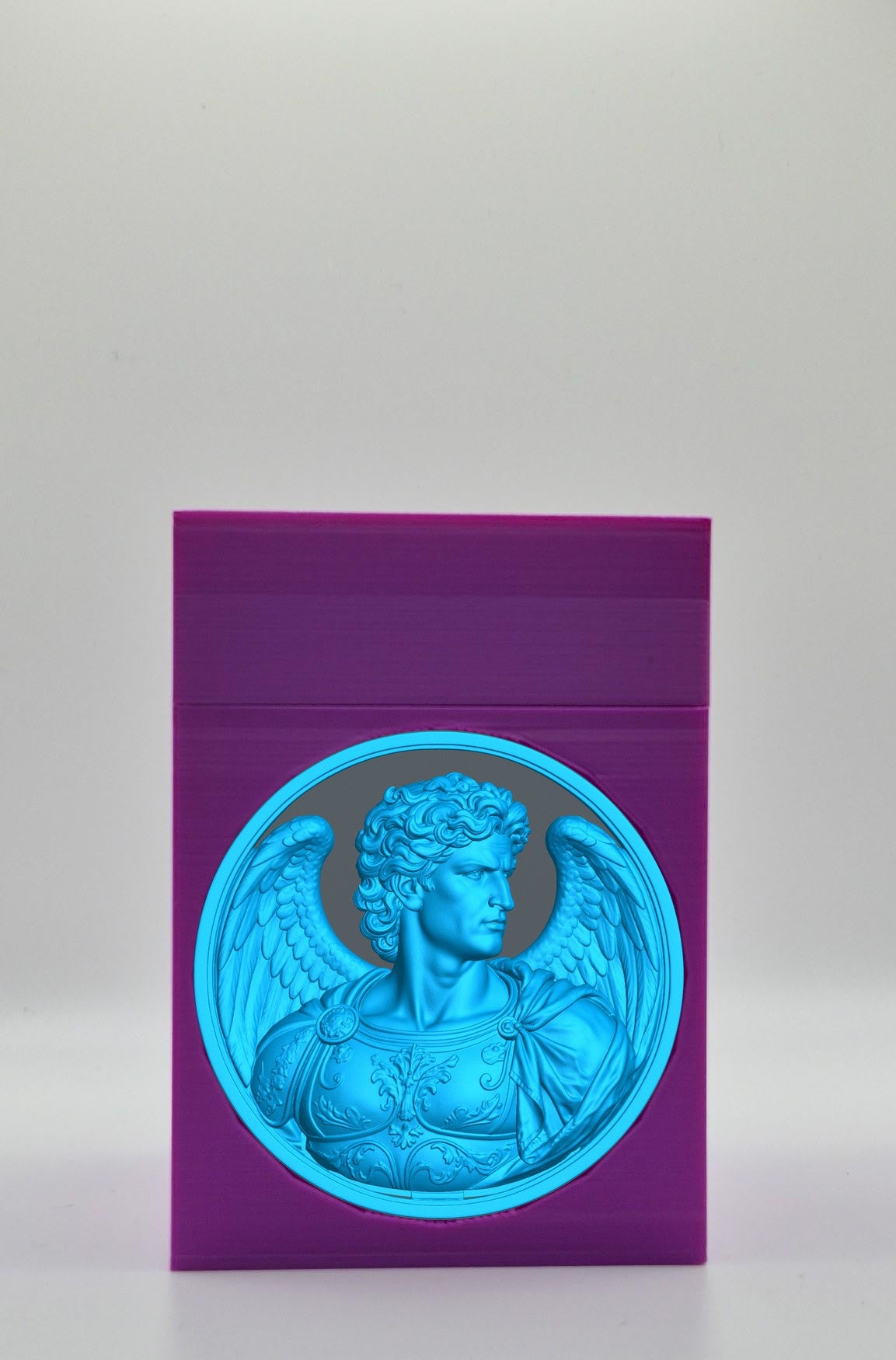 Angel Card Box — Purple