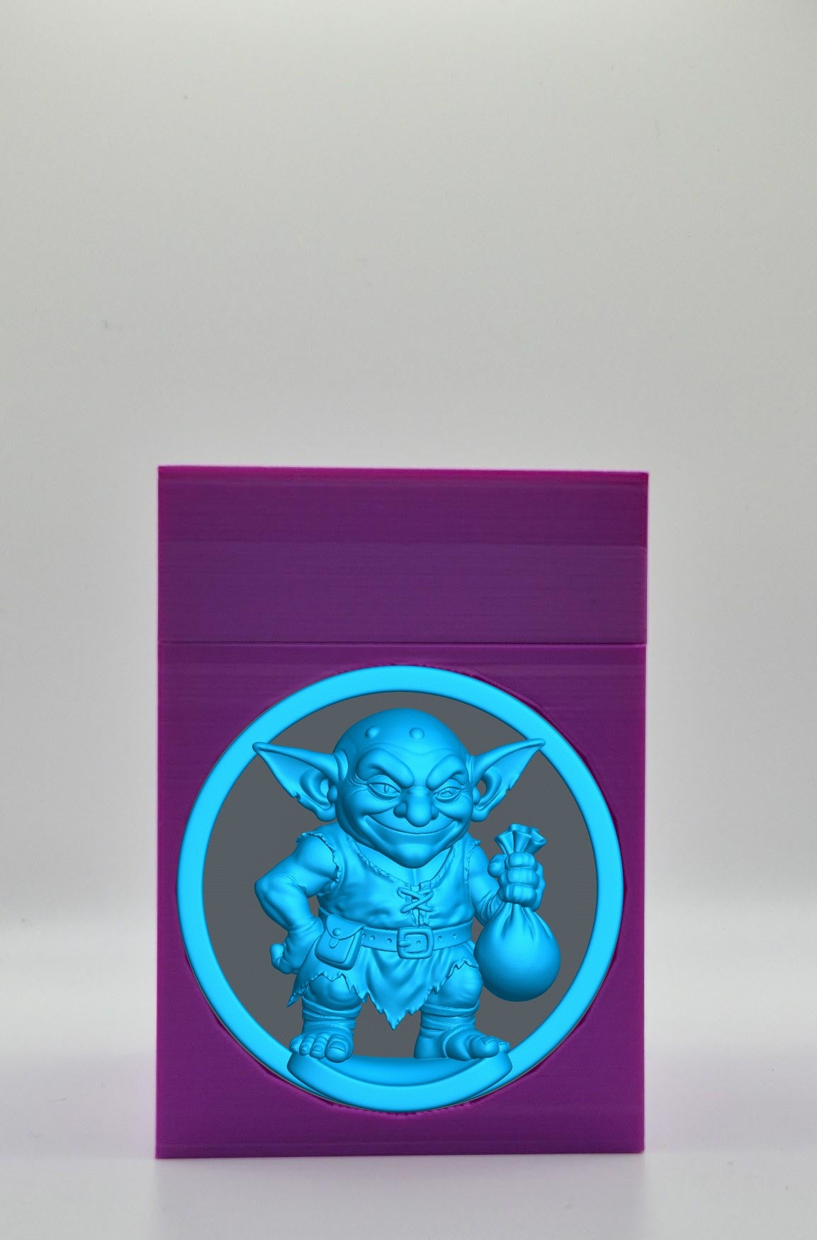 Greedy Goblin Card Box — Purple