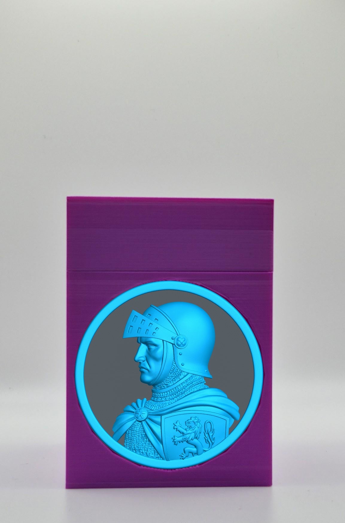 Knight Card Box — Purple