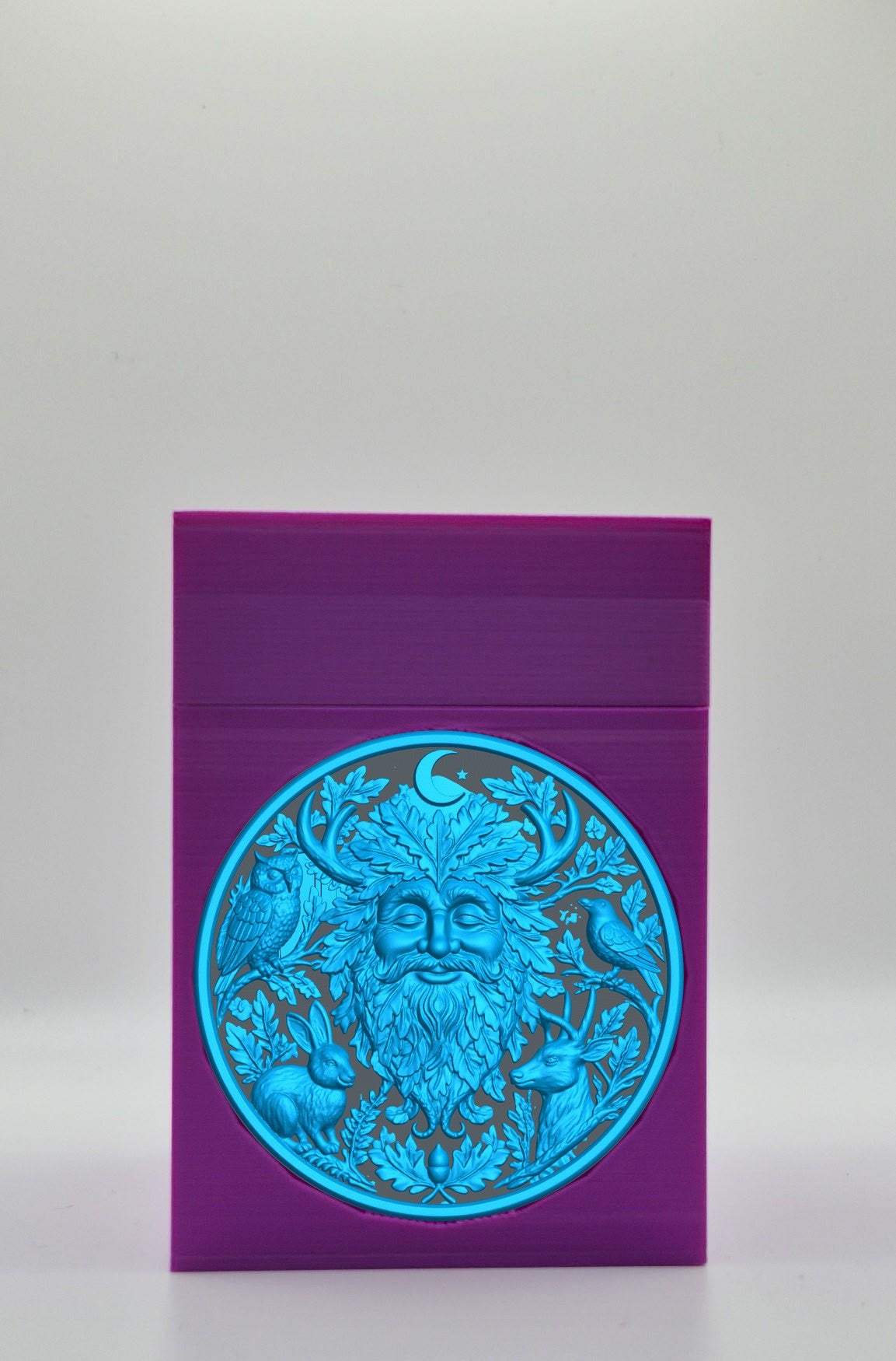 Tree Spirit Card Box — Purple