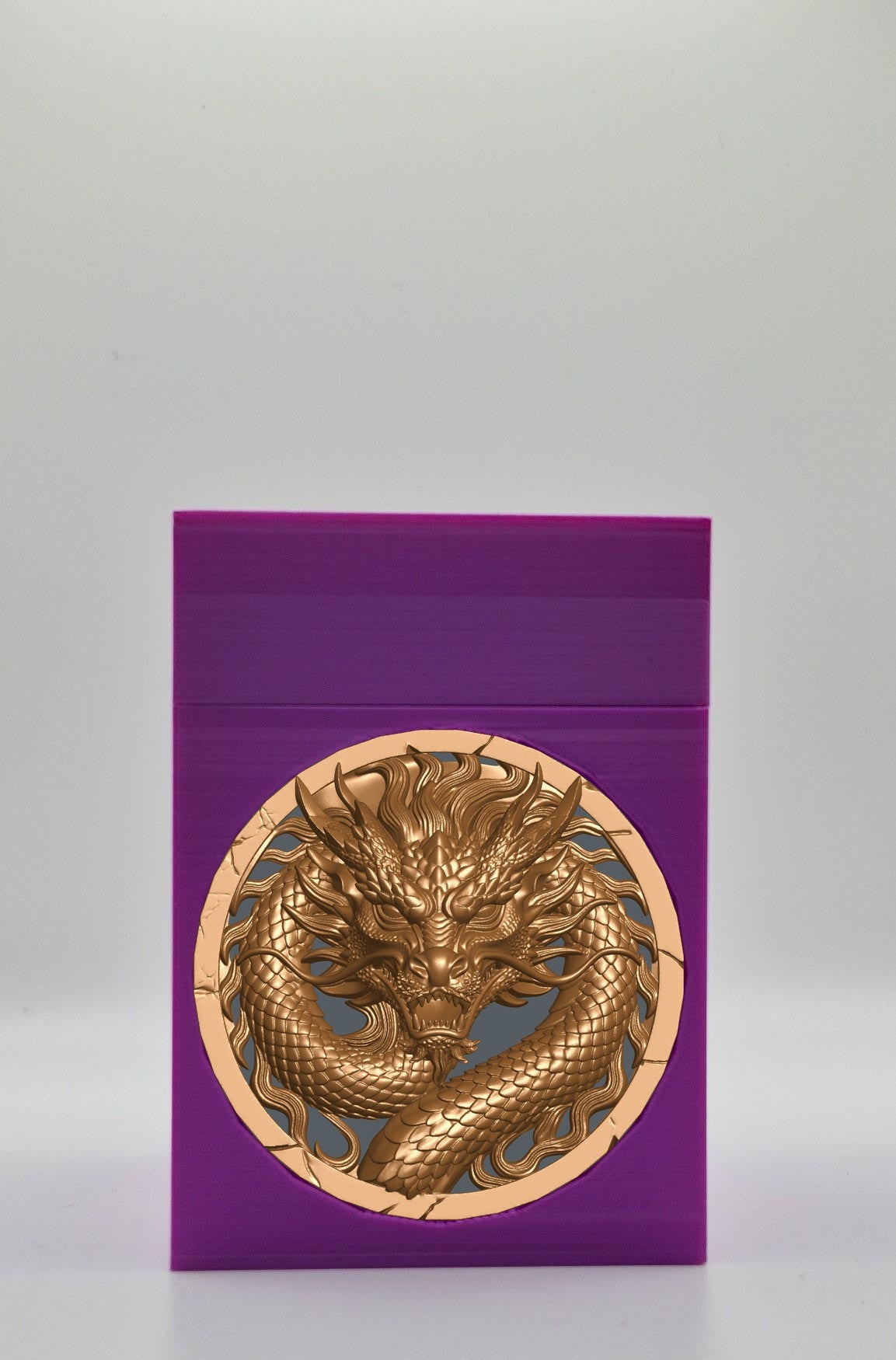 Dragon Card Box — Purple