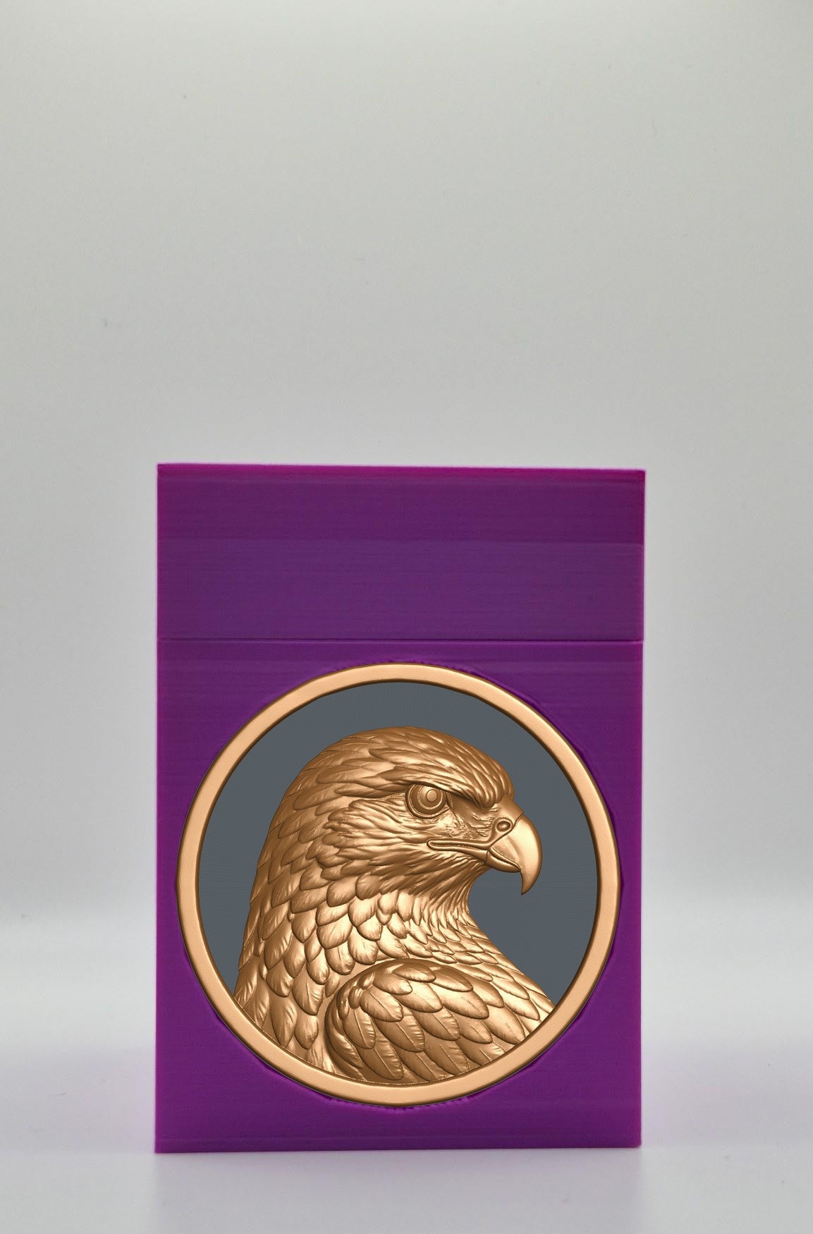 Eagle Card Box — Purple