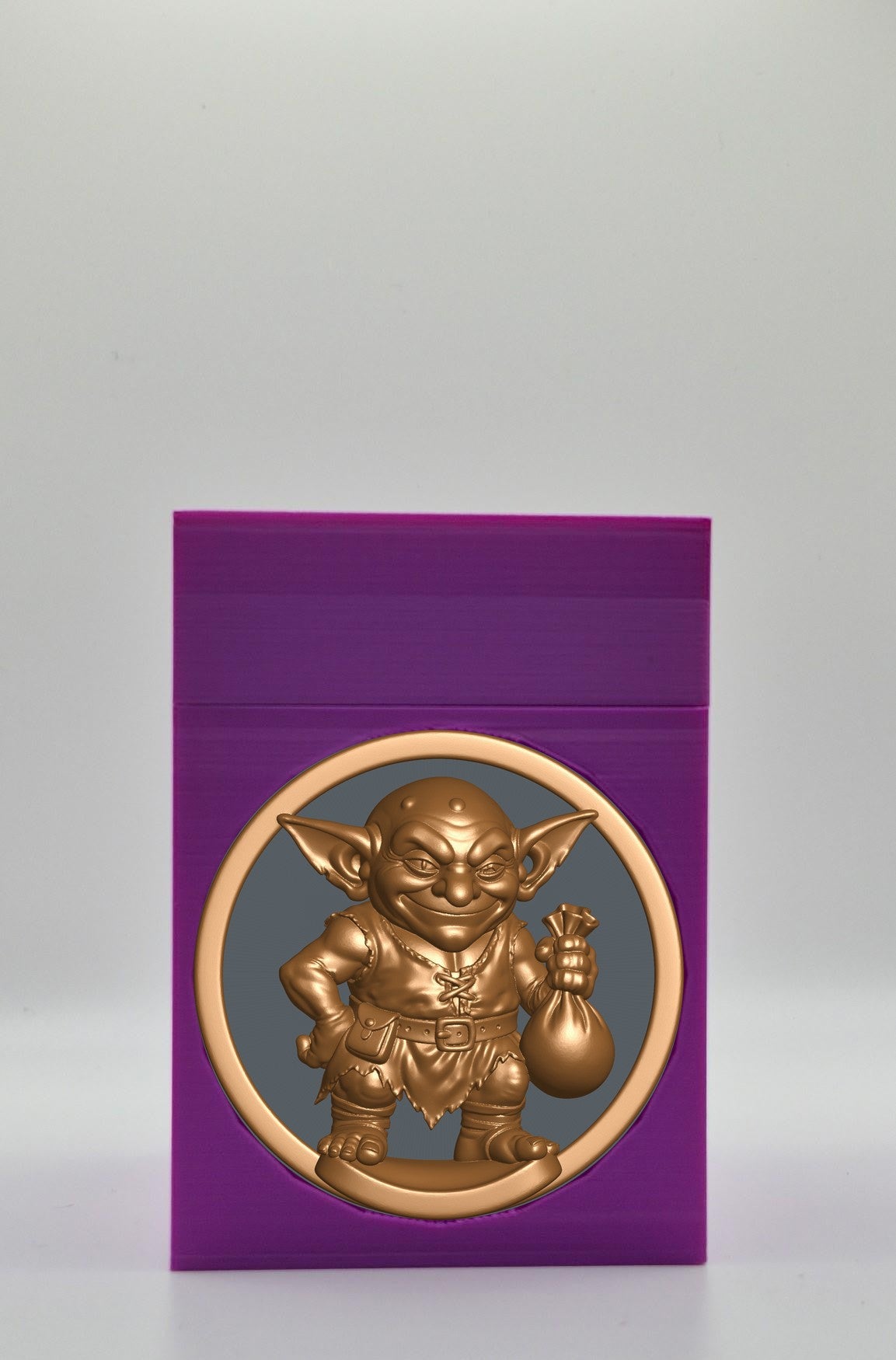 Greedy Goblin Card Box — Purple