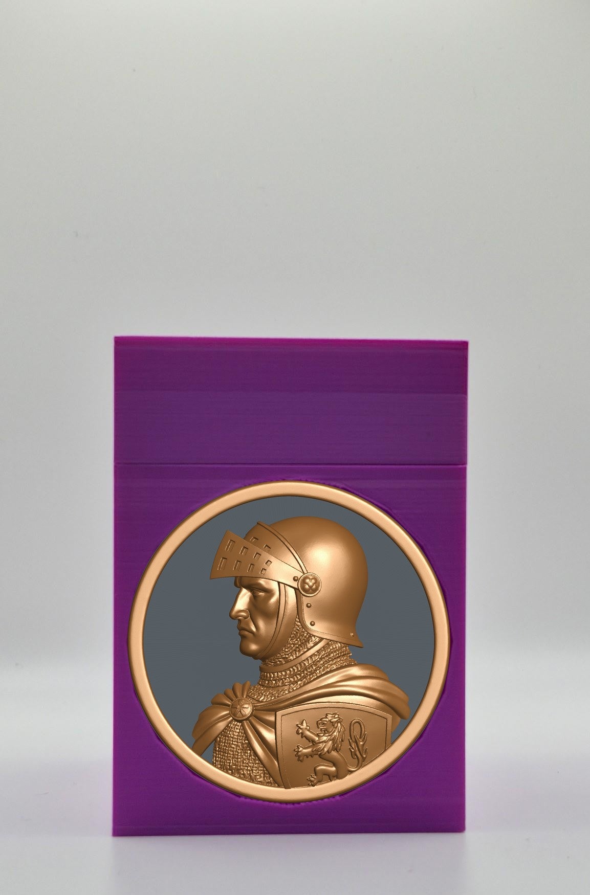 Knight Card Box — Purple