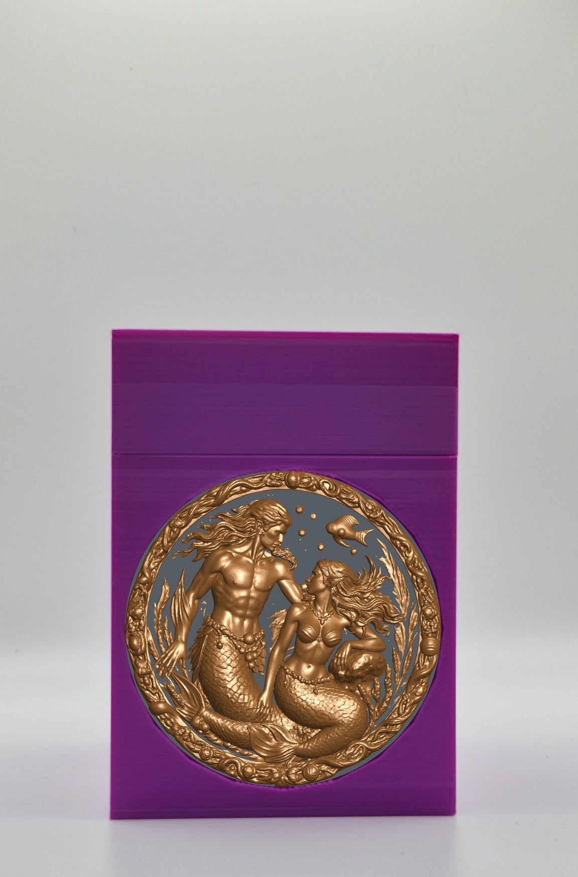 Merfolk Card Box — Purple