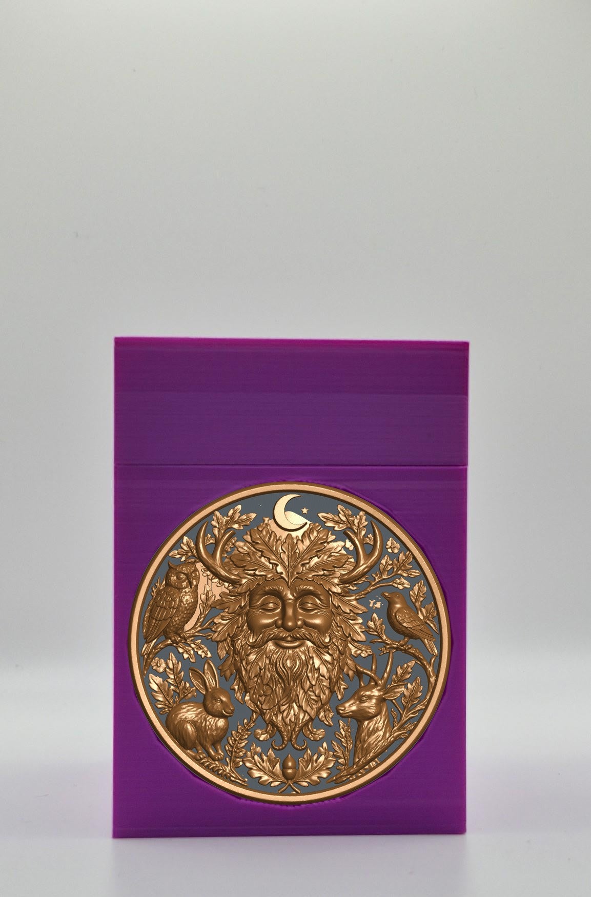 Tree Spirit Card Box — Purple