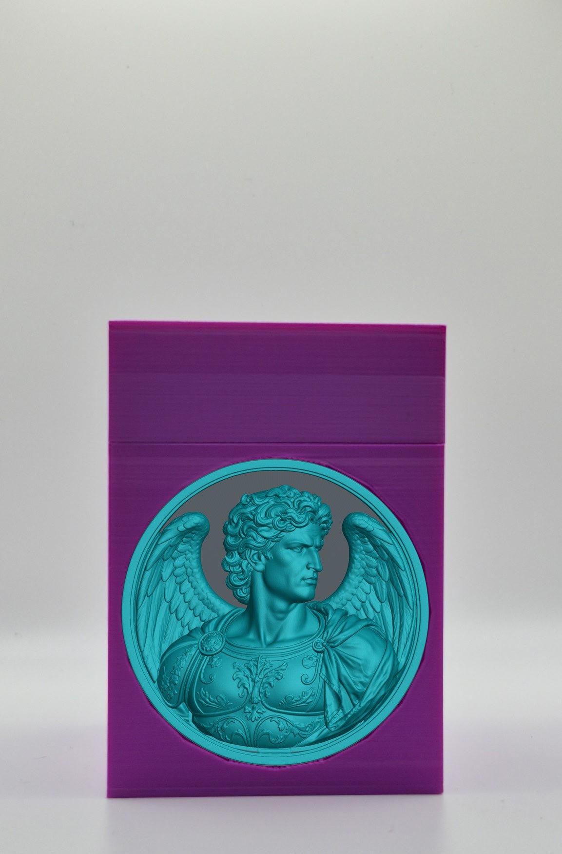 Angel Card Box — Purple