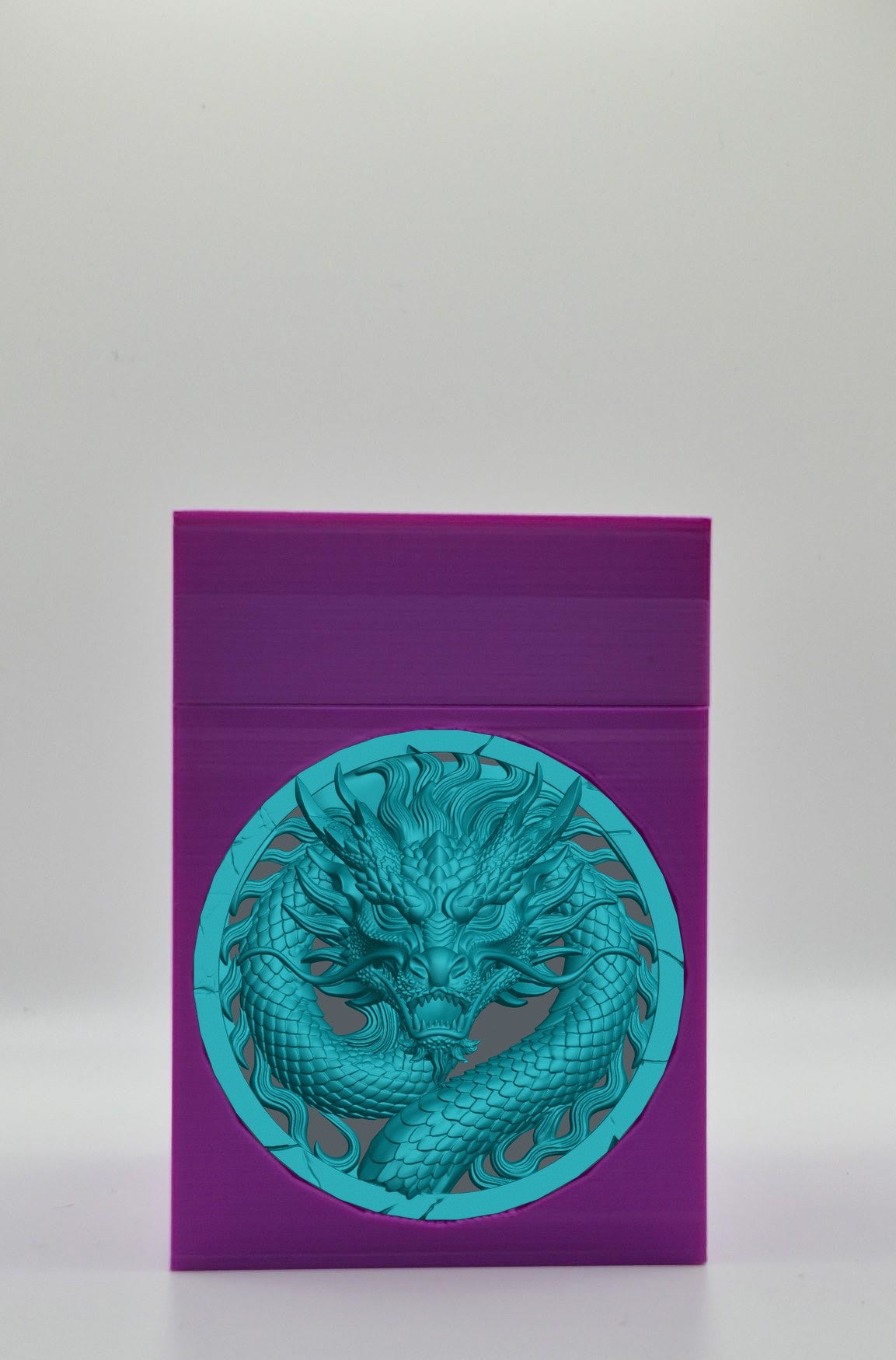Dragon Card Box — Purple