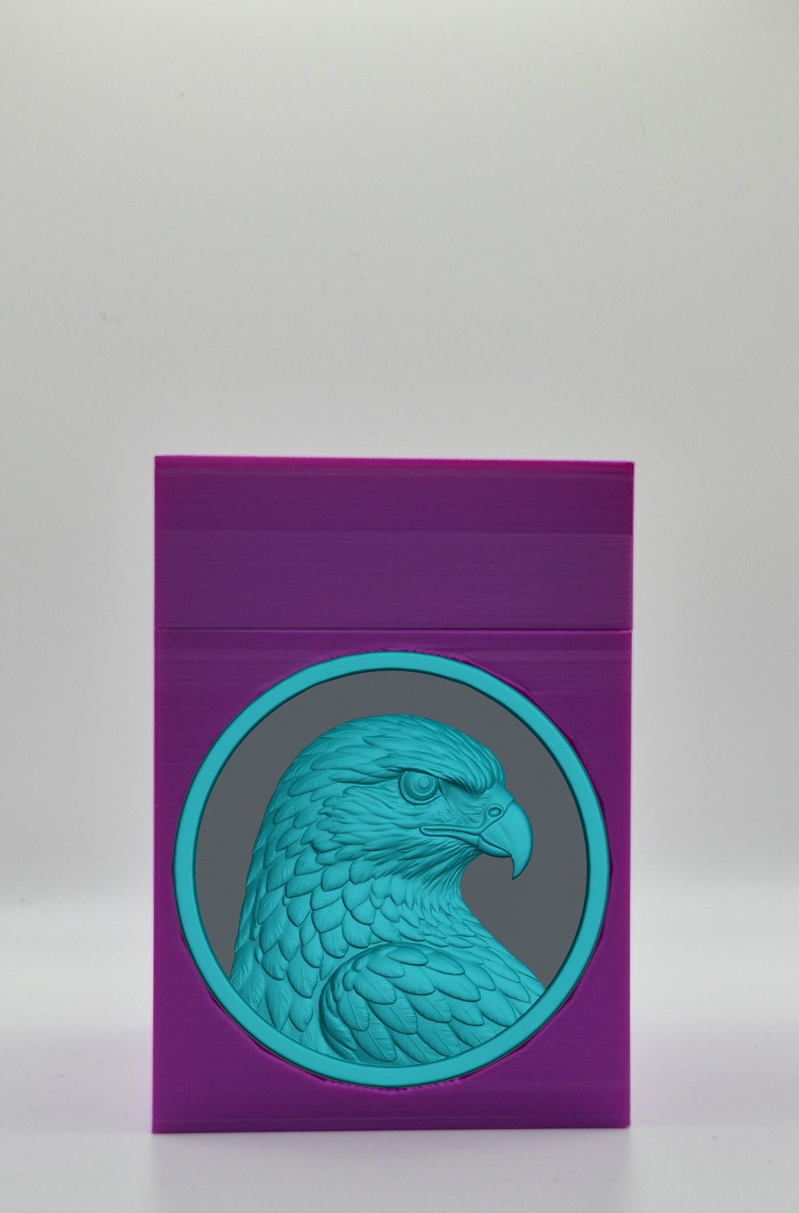 Eagle Card Box — Purple