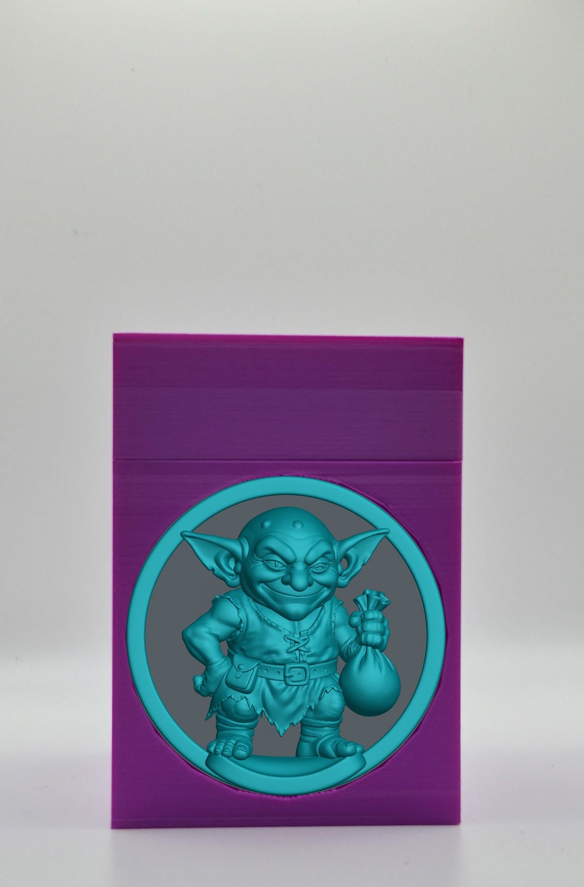 Greedy Goblin Card Box — Purple