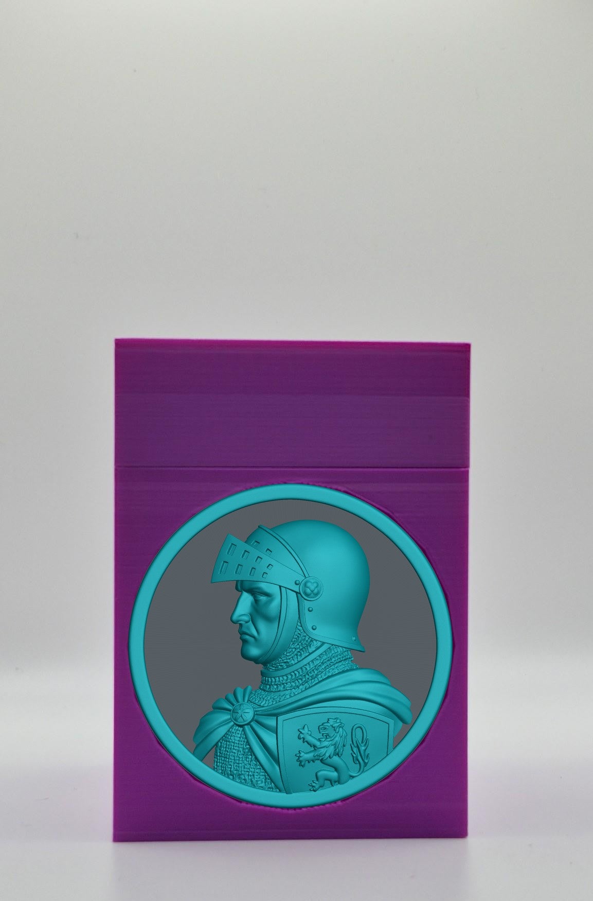 Knight Card Box — Purple