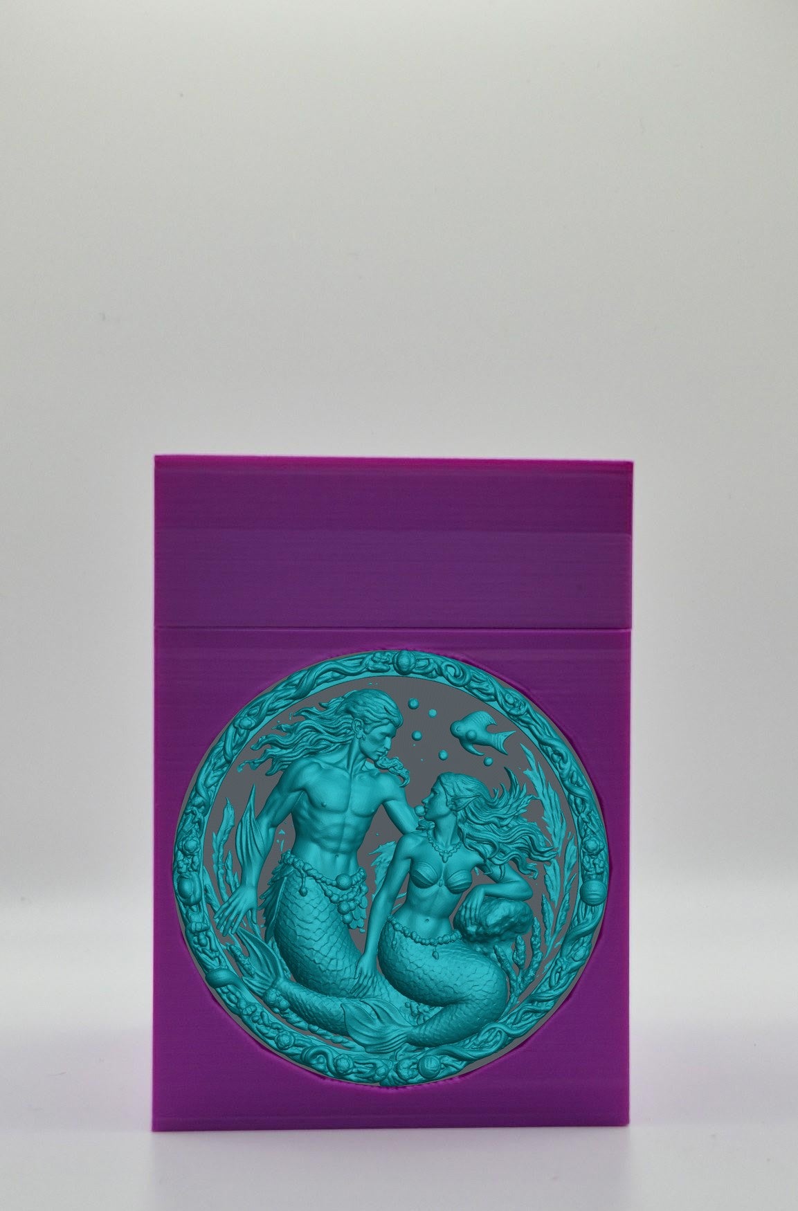 Merfolk Card Box — Purple