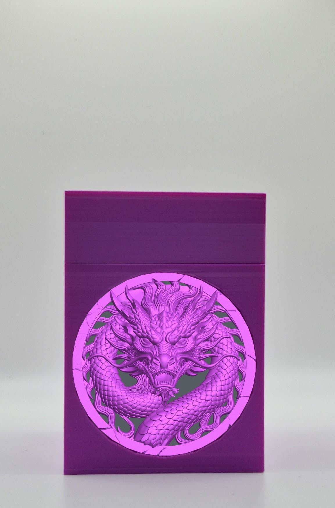 Dragon Card Box — Purple