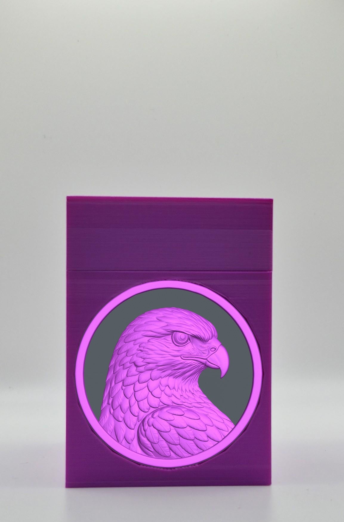 Eagle Card Box — Purple