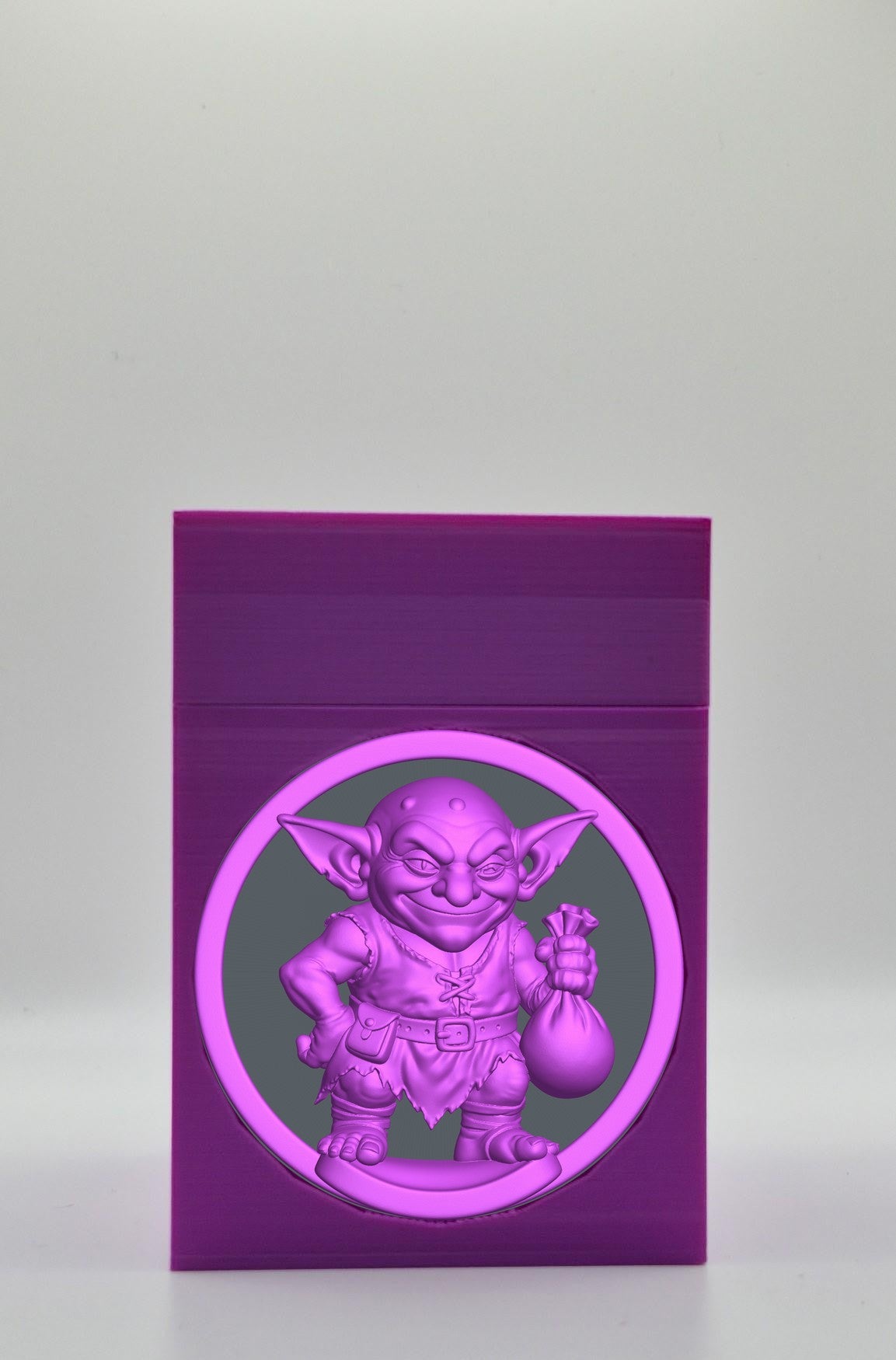Greedy Goblin Card Box — Purple