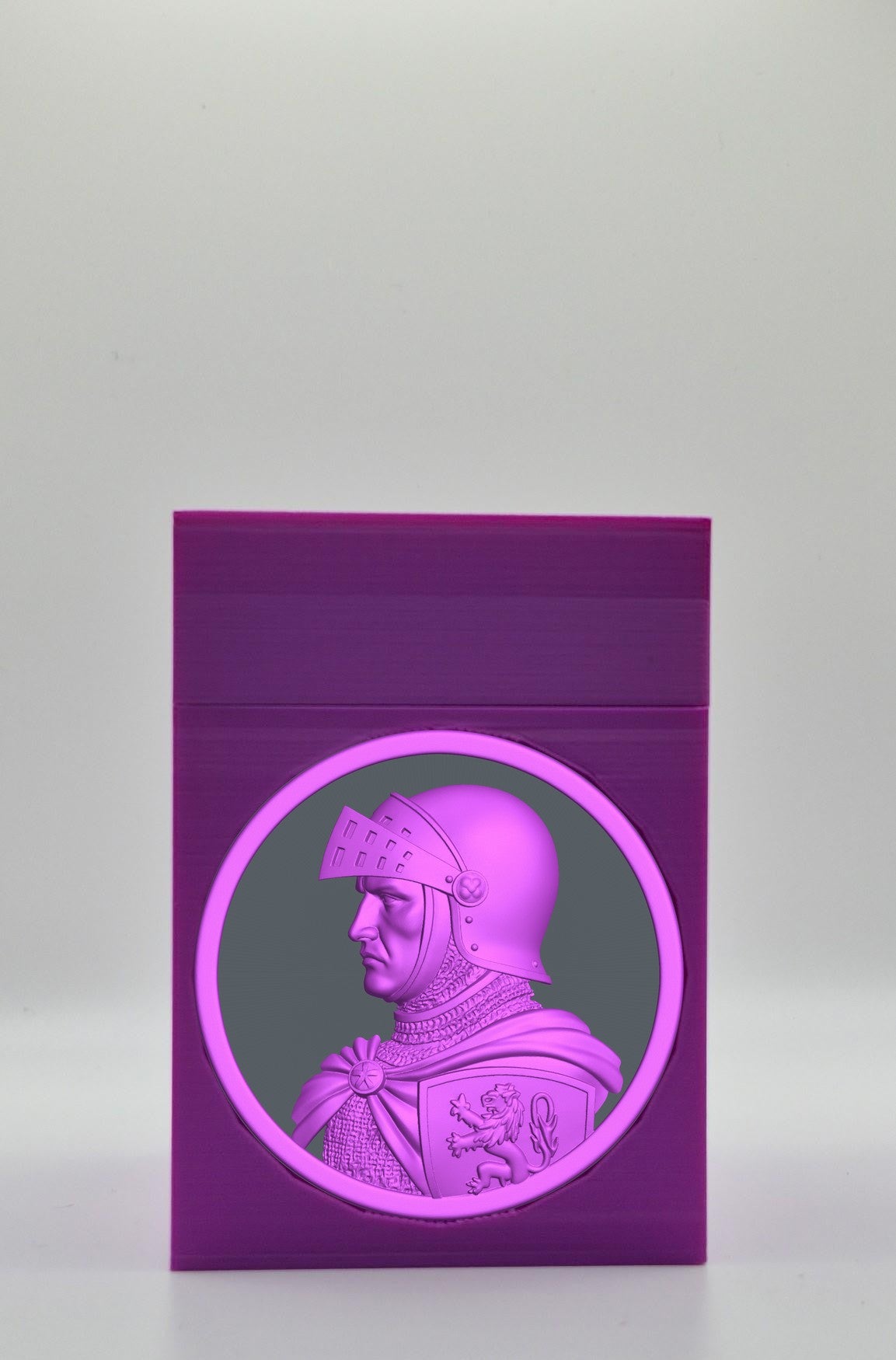 Knight Card Box — Purple