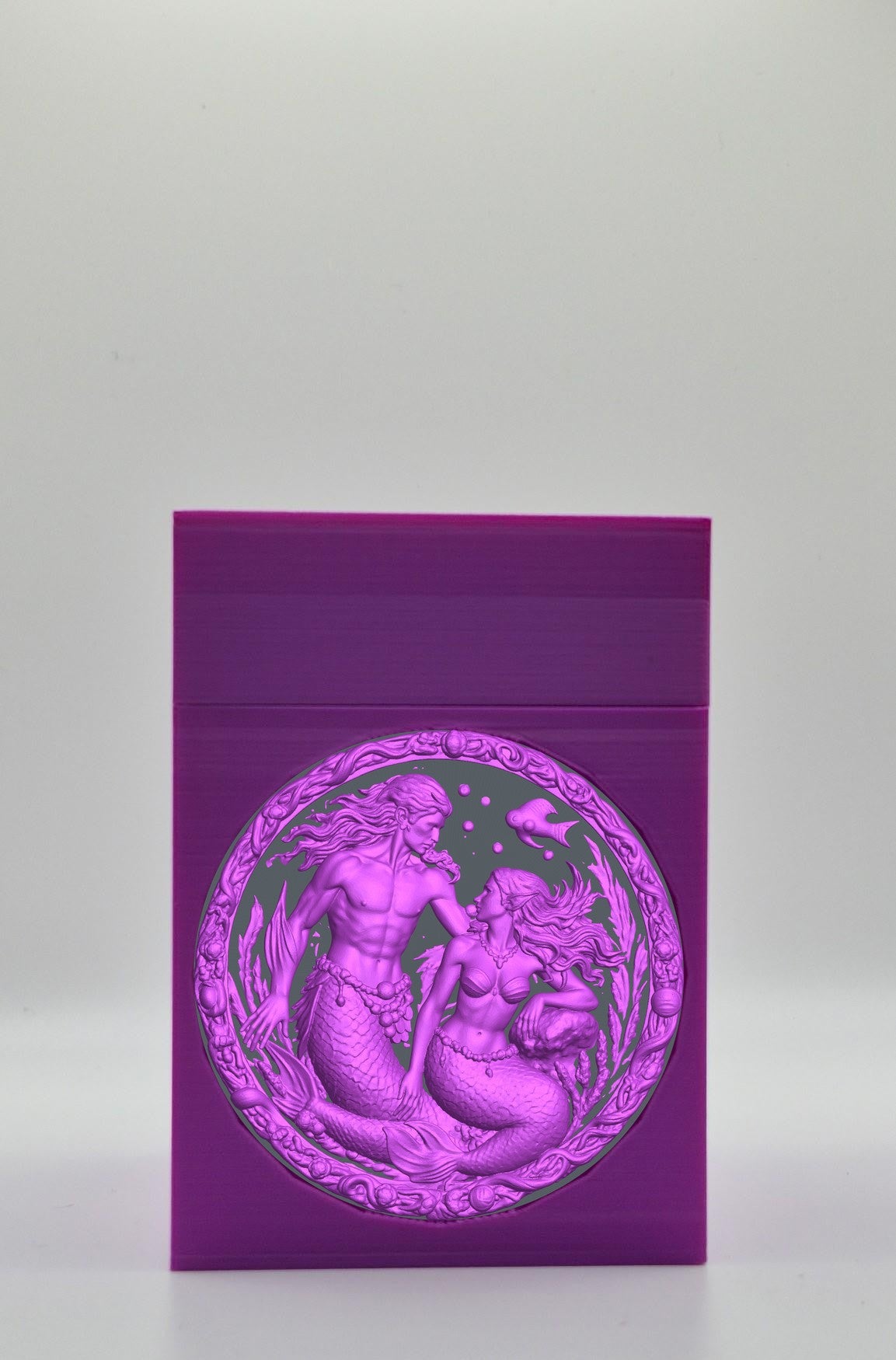 Merfolk Card Box — Purple