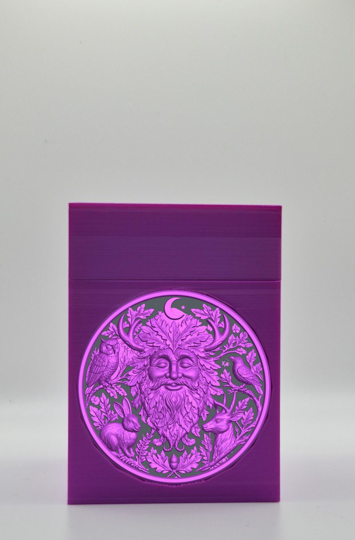 Tree Spirit Card Box — Purple