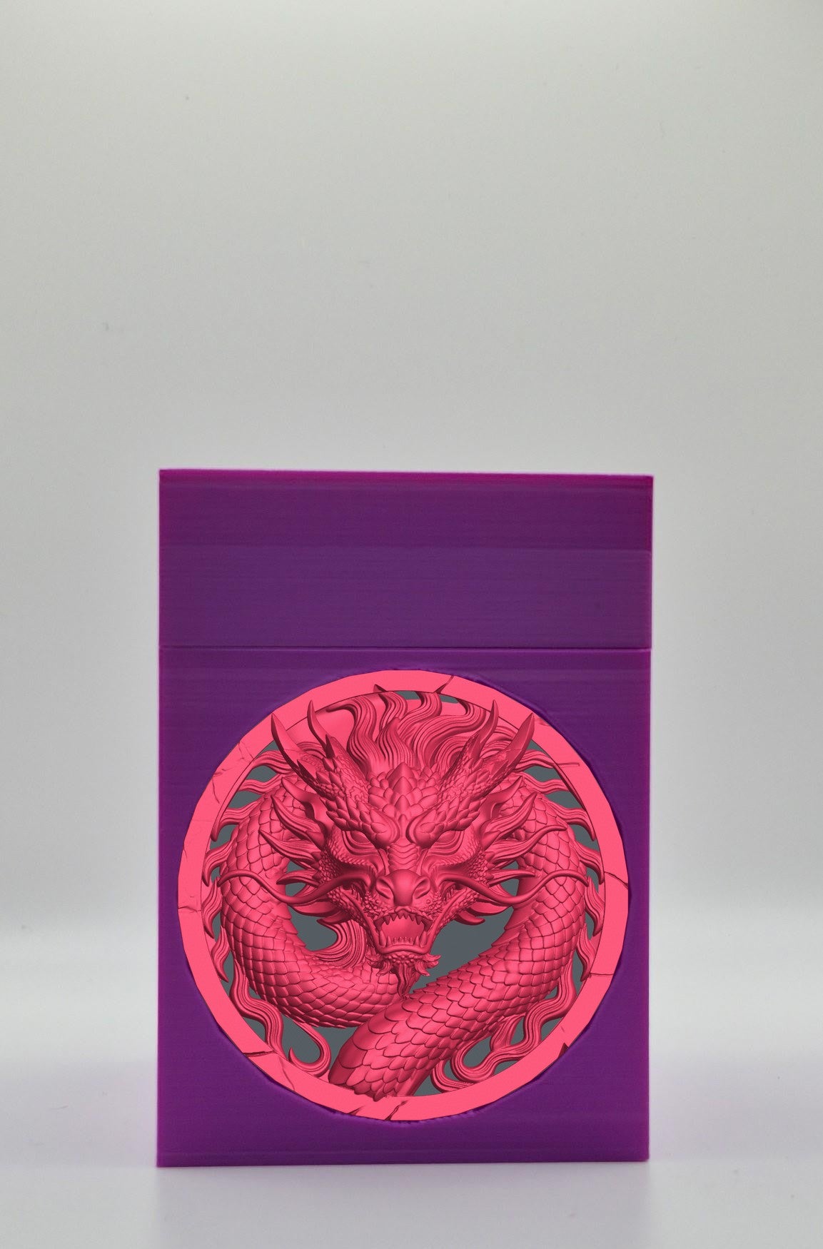 Dragon Card Box — Purple