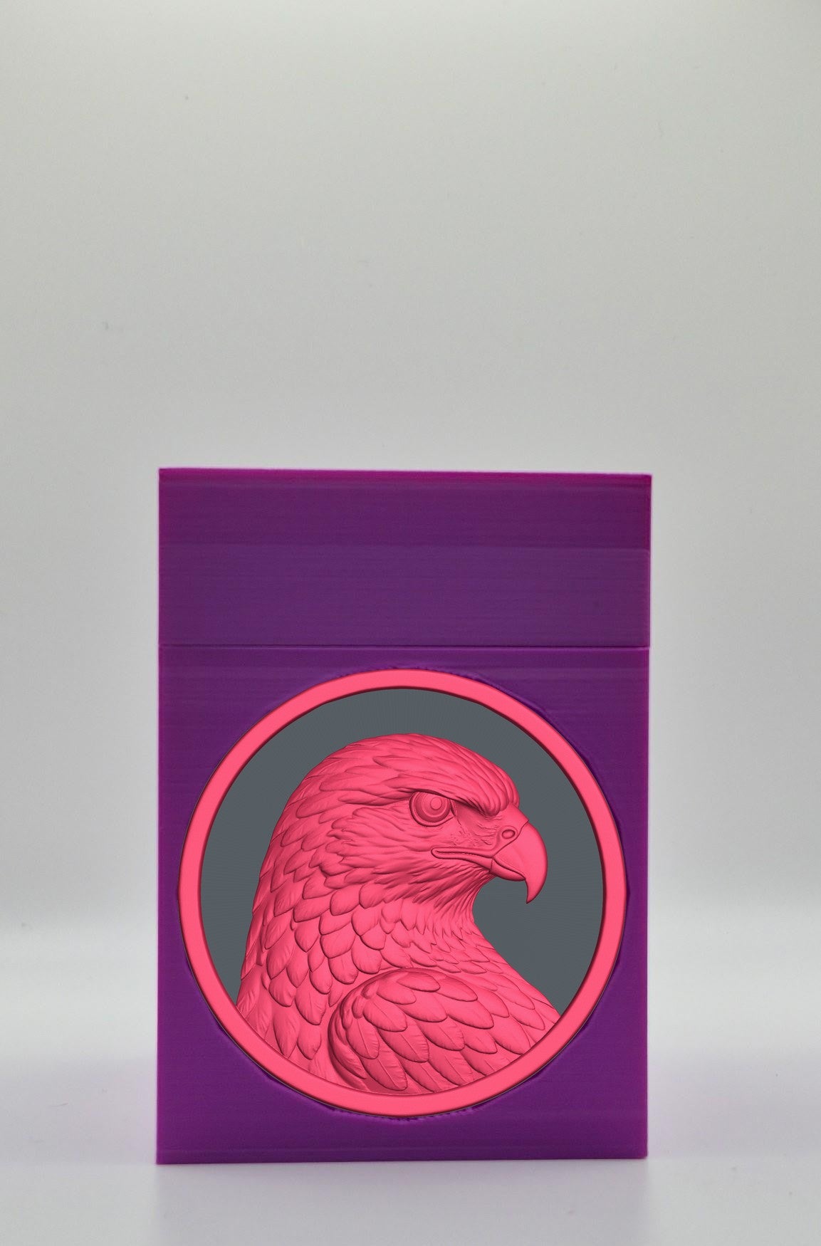 Eagle Card Box — Purple