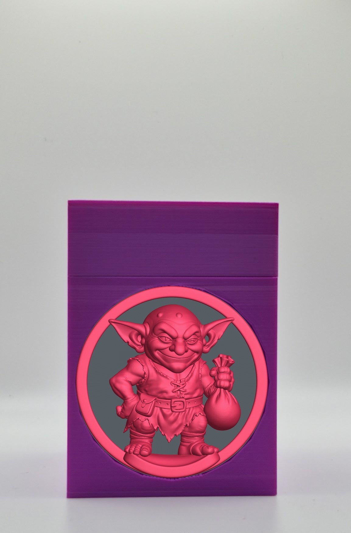 Greedy Goblin Card Box — Purple