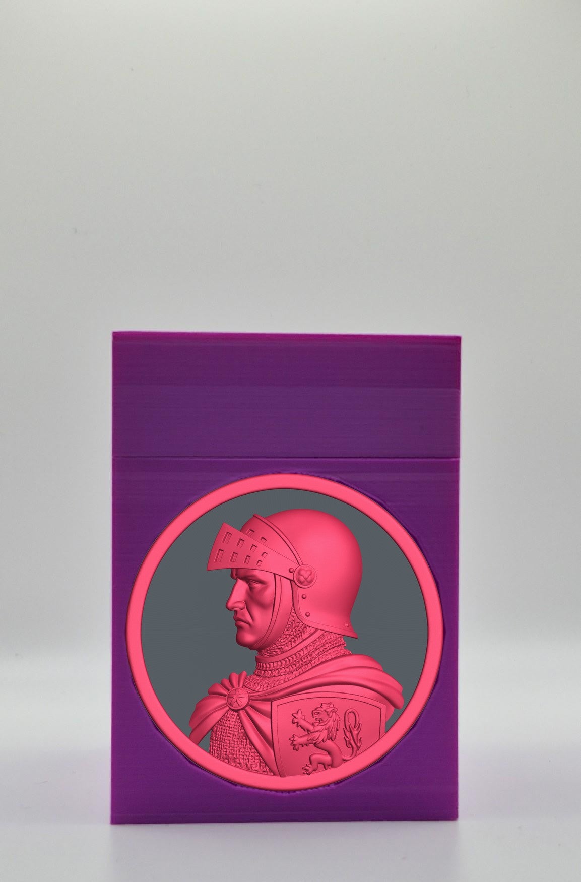Knight Card Box — Purple