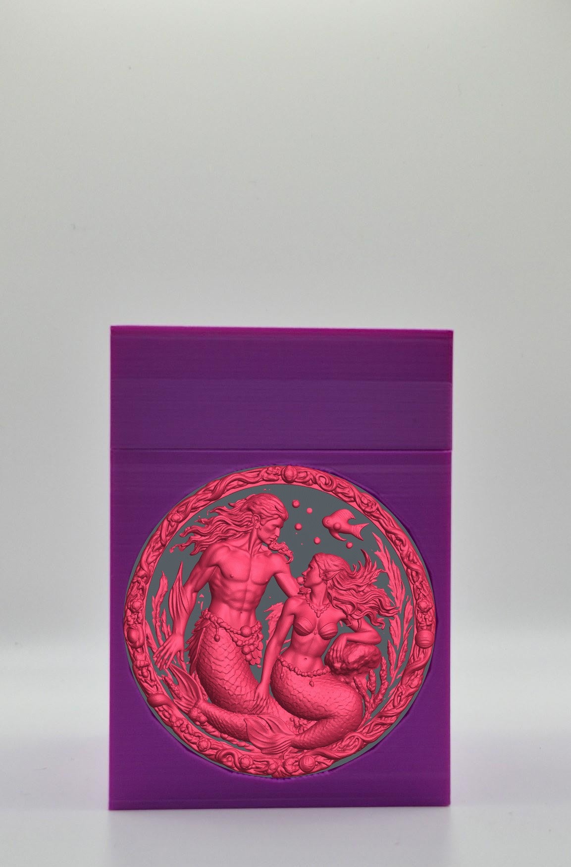 Merfolk Card Box — Purple
