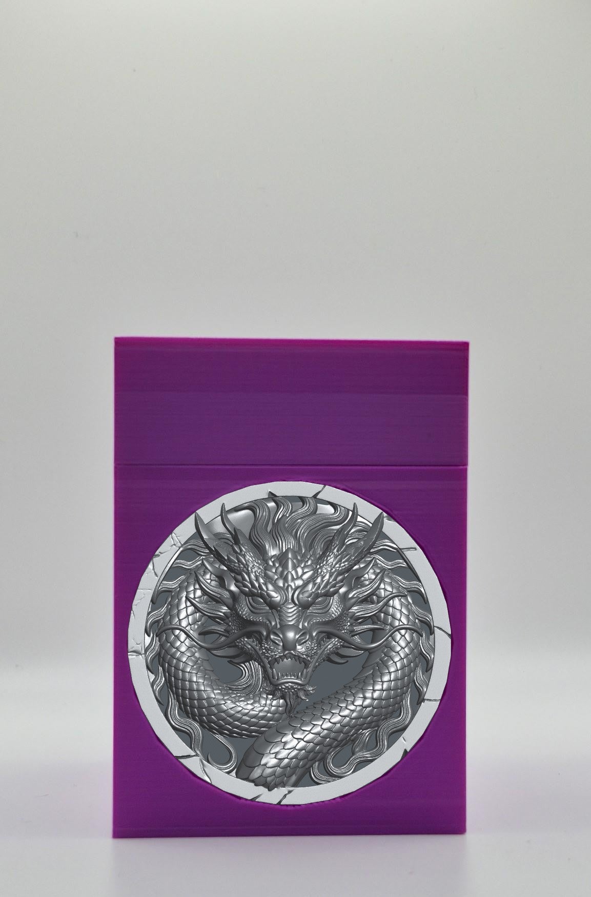 Dragon Card Box — Purple