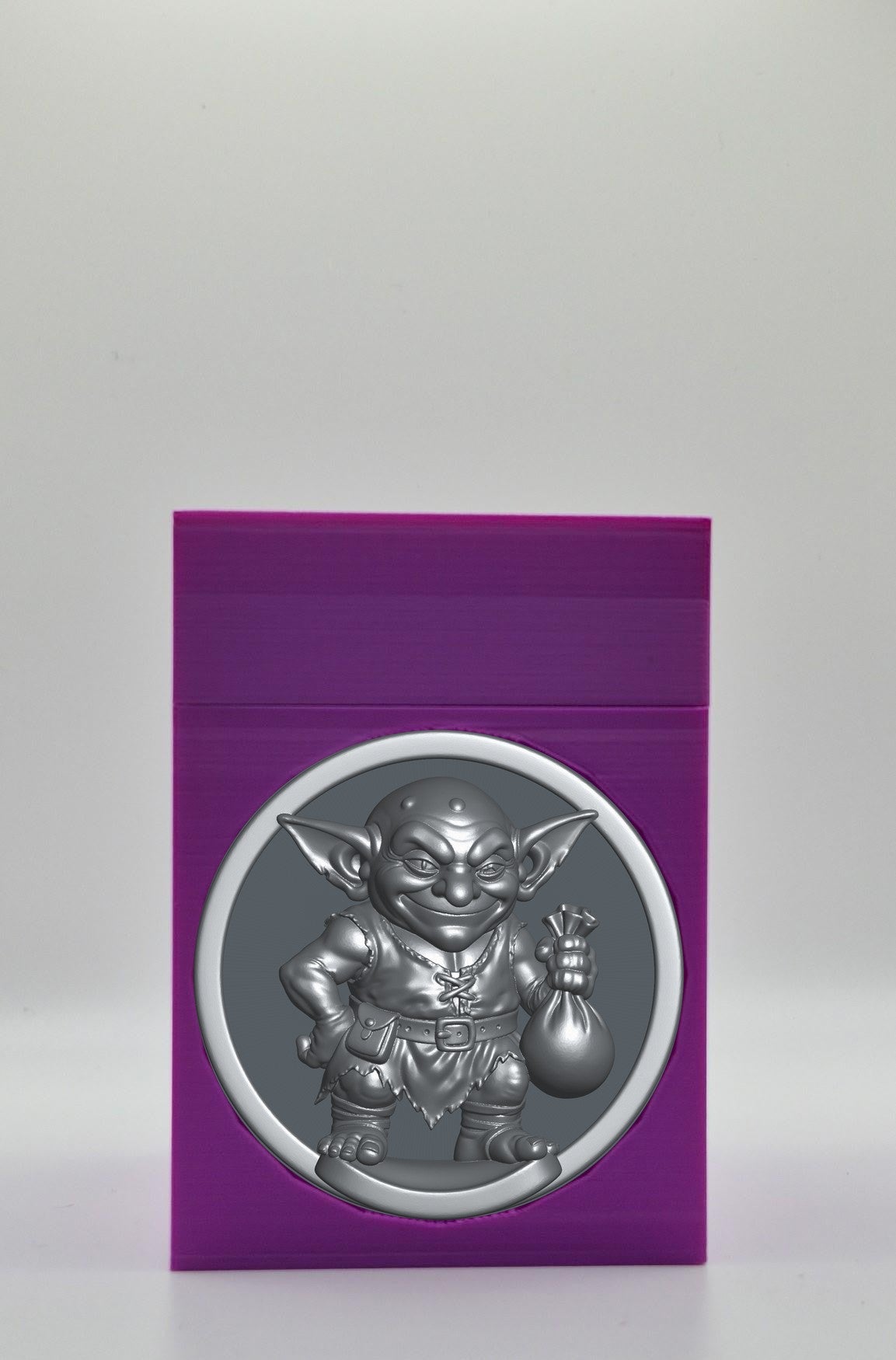 Greedy Goblin Card Box — Purple