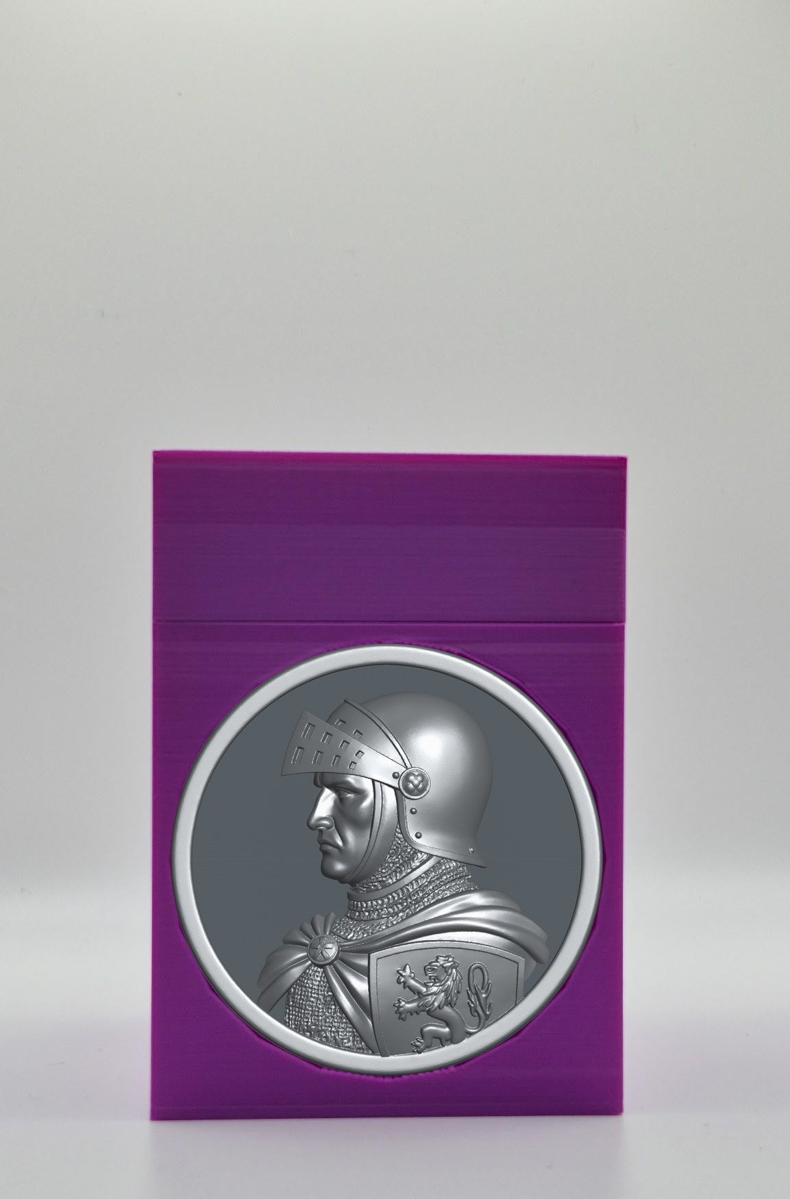 Knight Card Box — Purple