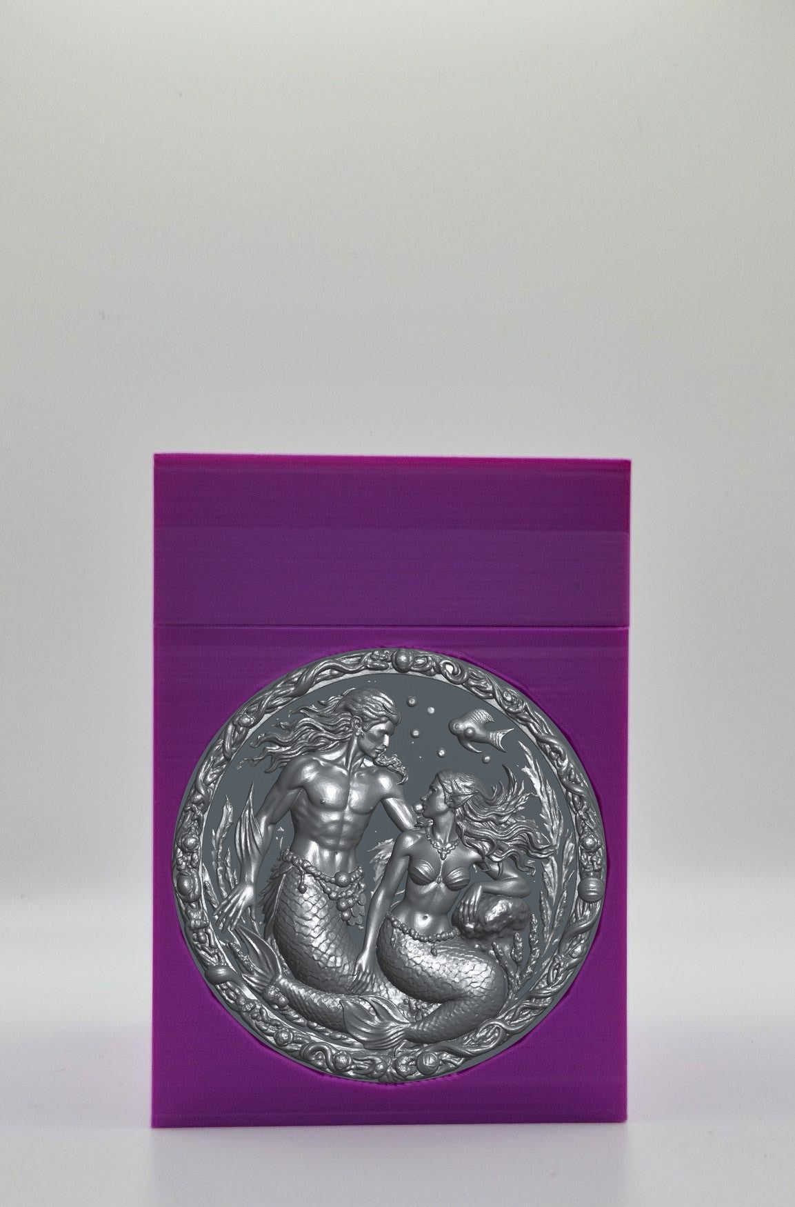 Merfolk Card Box — Purple