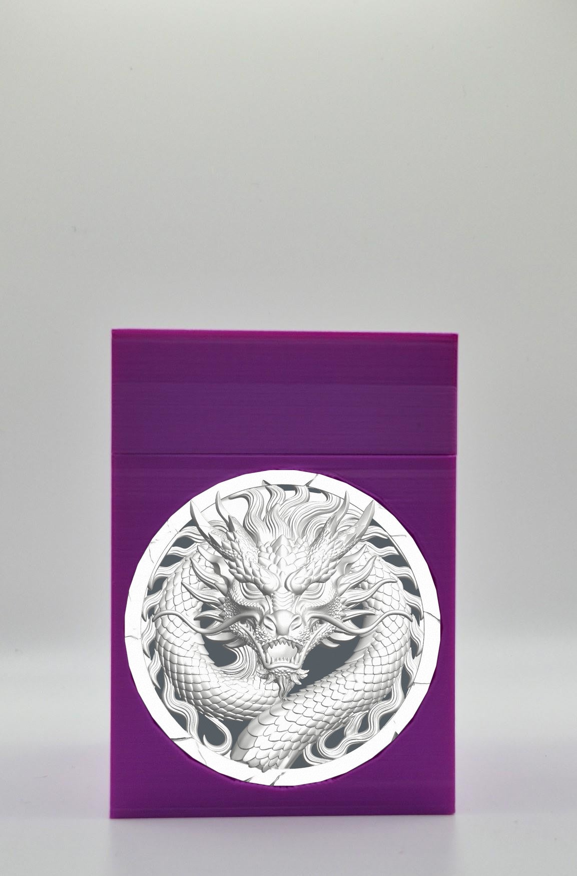 Dragon Card Box — Purple
