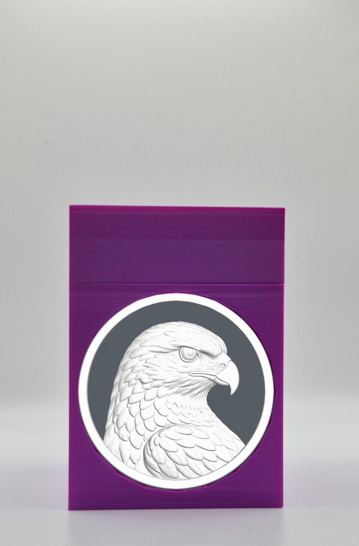 Eagle Card Box — Purple