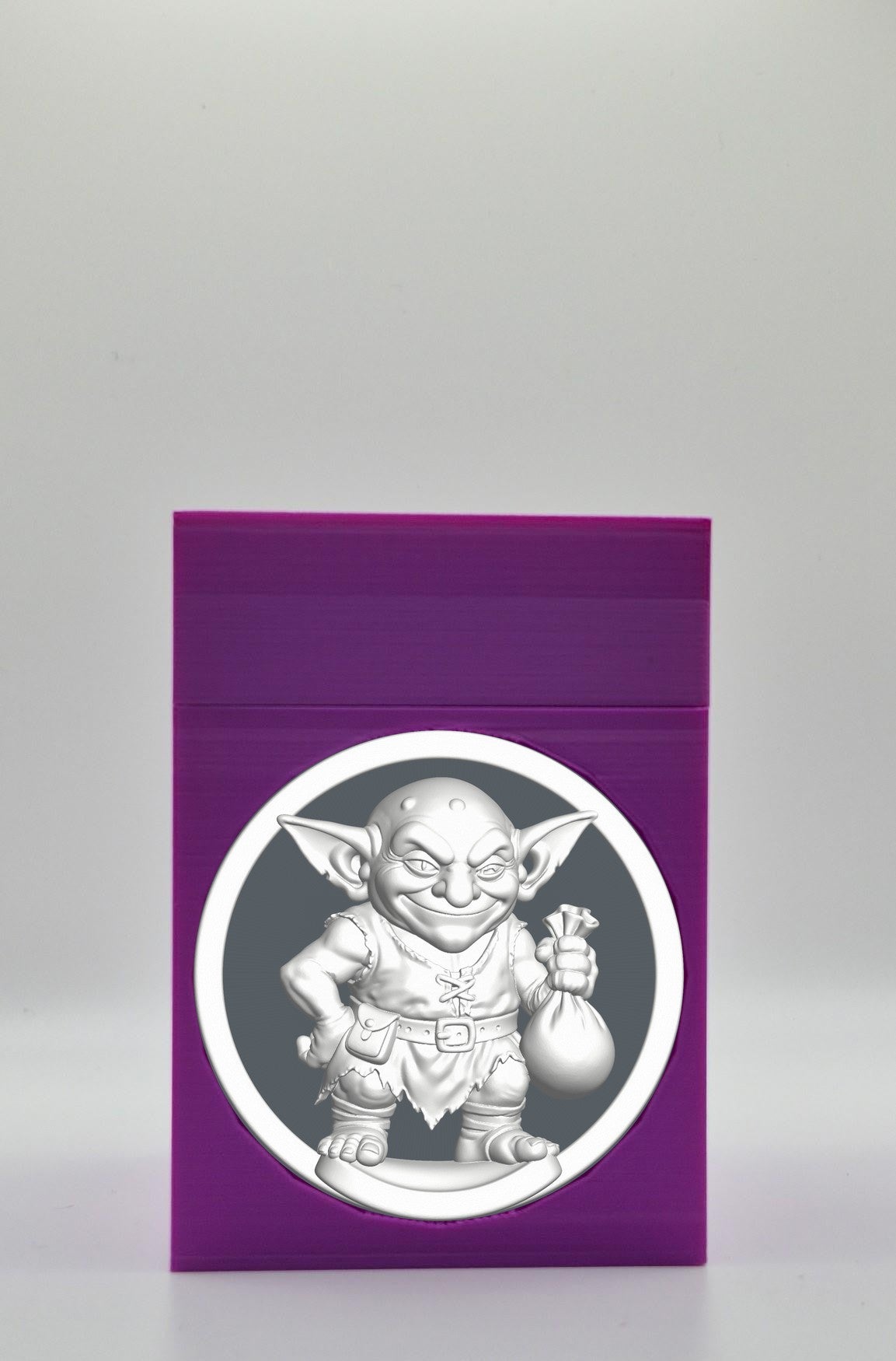 Greedy Goblin Card Box — Purple