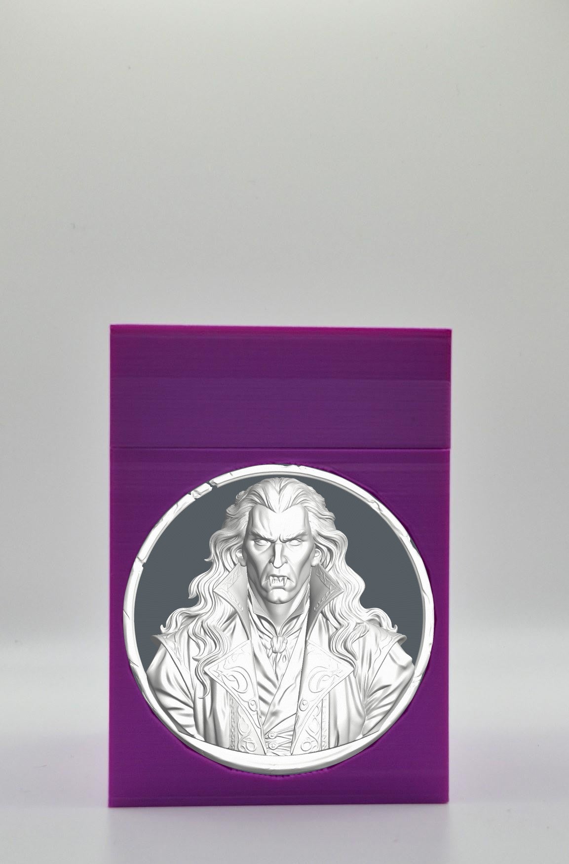 Gothic Vampire Card Box — Purple