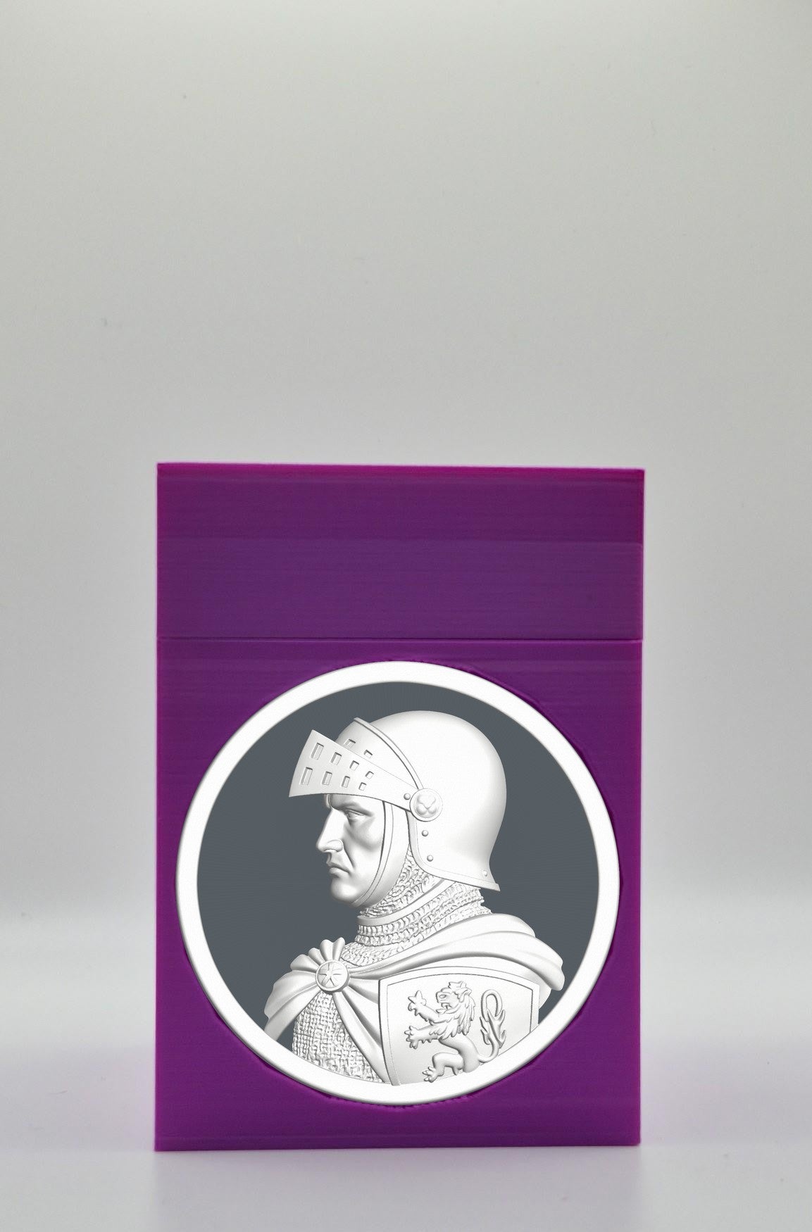 Knight Card Box — Purple