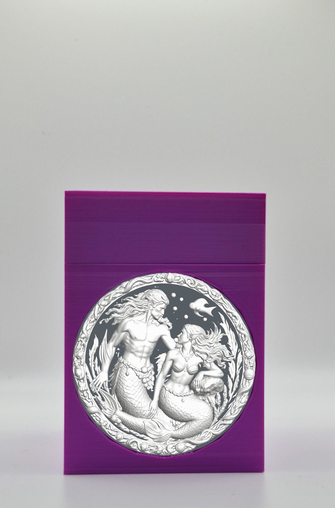 Merfolk Card Box — Purple