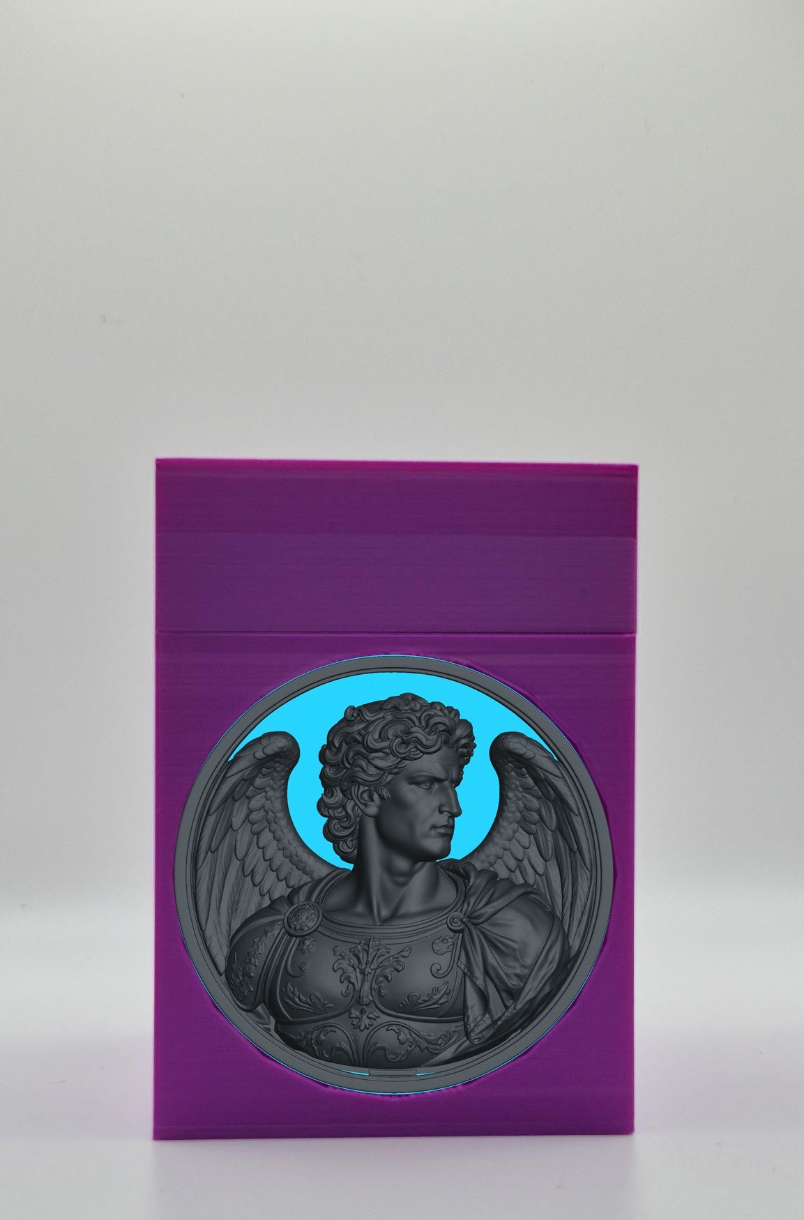 Angel Card Box — Purple