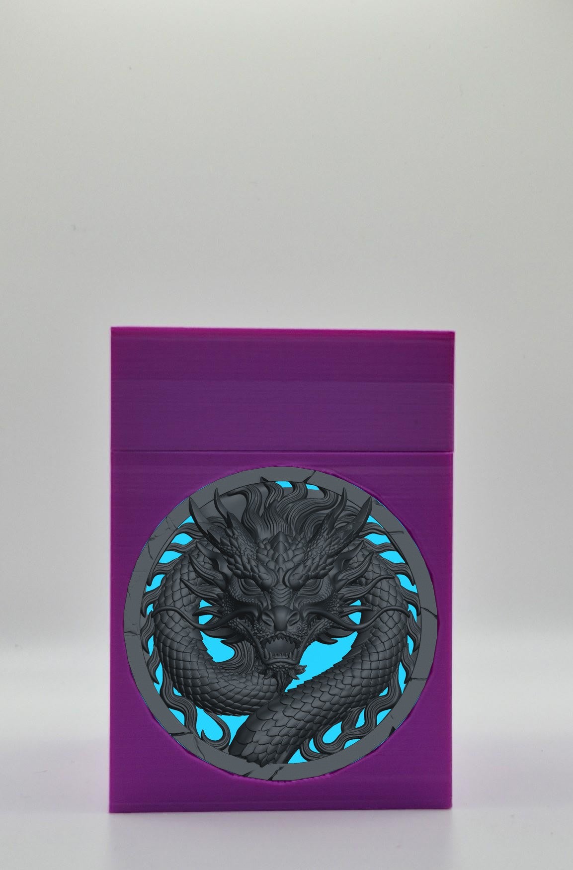 Dragon Card Box — Purple